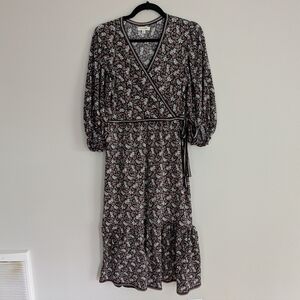 Max Studio Boho Faux Wrap Dress Size M